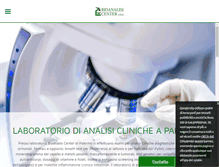 Tablet Screenshot of bioanalisicenter.com